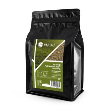 Зеленый чай мелкий рубленный лист (фаннингс )