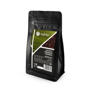 Черный чай Ассам с чабрецом Премиум